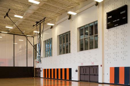 Fire Rated doors at East High School Gym 