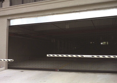 Black Brick Pattern Grille Parking Garage 2 Black Brick Pattern Grille Parking Garage 2
