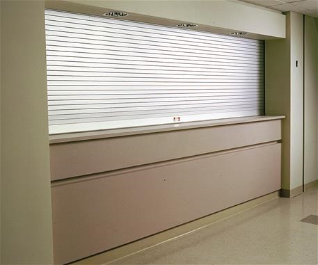 Counter Door, mill aluminum Counter Door, mill aluminum